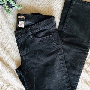 J CREW Matchstick Corduroy Straight Leg Pants